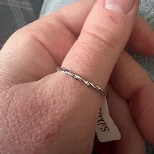 Charmed aroma size 10 silver ring